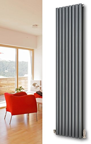 XIMAX Heizkörper Paneelheizkörper Fortuna Duplex 1800 x 236 mm anthrazit 736 Watt