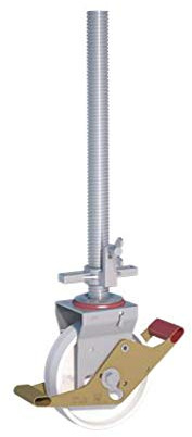 Wicke Fahrgerüstrolle Lenkrolle 10,0 kN, Ø 200 mm, höhenverstellbar