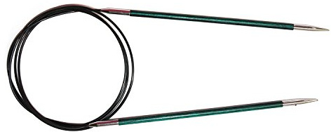 KnitPro K29153 Rundstricknadeln, Birkenholz, Messing, Mehrfarbig, 150 x 0.35 x 0.35 cm