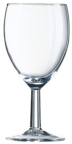 Arcoroc Savoie Bicchiere di vino rosso 240ml, senza contrassegno di riempimento, 12 Bicchiere