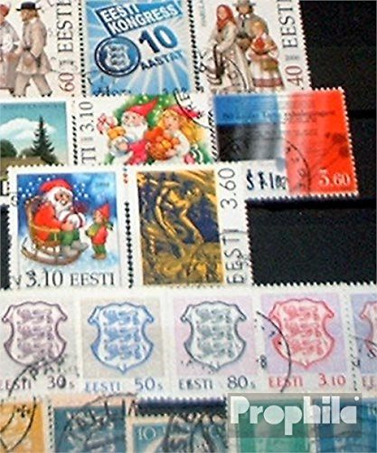 Estonia 25 varios sellos (sellos para los coleccionistas)