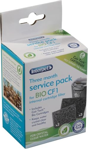 Interpet Internal Cartridge Filter Cf1 Three Month Service Kit