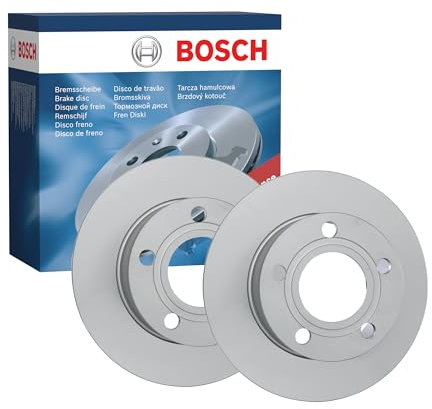 Bosch BD2023 Discos de freno, certificación ECE-R90, 1 juego de 2 discos