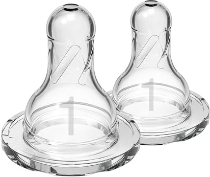 Dr. Brown's Options – Narrow Mouth Teat +0 Meses Transparent