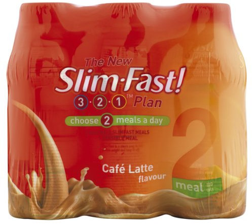 Slim.fast! Cafe Latte Shake 6 x 325ml
