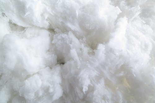 Zupf-Schnee, weiß, 5 kg, aus 100% Baumwolle, kompostierbar, (EUR 17,90/kg), Schneewatte, Dekoschnee, Kunstschnee