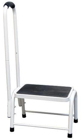 Easylife Safety Step Stool with Handrail, Bath Stool, Mobility Step, h28cm, 89cm Rail - Fully Guaranteed