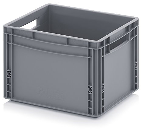 Auer Packaging Eurobehälter-Eurobox 40 x 30 x 27 cm inkl. gratis Zollstock