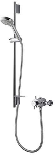 Aqualisa ASP001EA Exposed Mixer Shower with Adjustable Head, White