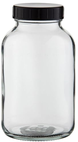 12 x Weithalsflasche 1000ml Klarglas inkl. Schraubverschluss mit Dichtungsscheibe *** Weithalsflaschen, Schraubgläser, Weithalsgläser, Glasdosen, Allzweckgläser, Haushaltsgläser, Weithalsglas, Schraubglas, Allzweckglas, Haushaltsglas, 1 Liter, 1l, 1000 ml, 1Liter ***