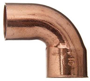 Cornat T569215 - Angolo di saldatura 90°, rame, 1 manicotto, A 15 mm, 10/1 pezzo