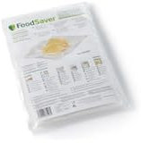 FoodSaver bolsas pequeñas para envasado al vacío | 0,94 L (20,7x29,2 cm) | Mantiene los alimentos frescos hasta 5 veces más tiempo | Reutilizables | Sin BPA | 48 unidades | FSB4802I