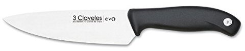 3 Claveles Evo - Cuchillo para cocinero, 15 cm, 6 pulgadas