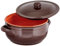 Colì Maioliche e Terrecotte dal 1650 Casserole avec Couvercle, en Terre Cuite, Marron, 20 x 20 x 16 cm