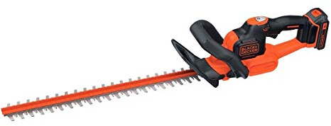 BLACK+DECKER 40V MAX Cordless Hedge Trimmer with POWERCOMMAND Powercut, 24-Inch (LHT341FF)