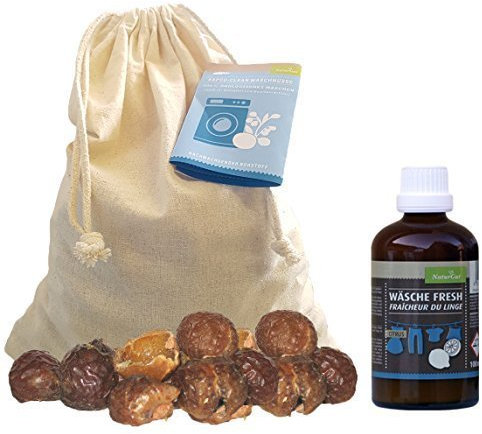 Starterpaket Waschnuss: Waschnüsse 1kg+ Wäsche Fresh Citrus