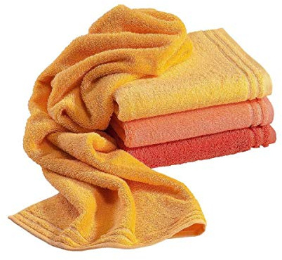 Vossen Calypso Feeling quadratisch de Toilette weiß 30 x 30 cm, Sonnenblumenfarben, 30 x 30 cm