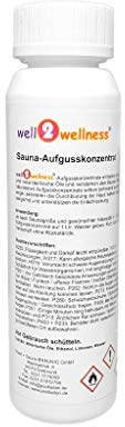 well2wellness® Sauna Aufguss Eukalyptus & Birke, 125 ml