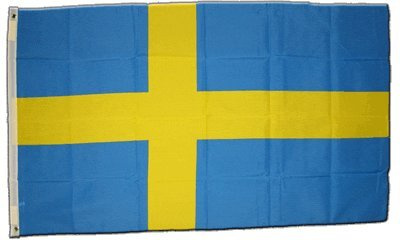 Flaggenfritze XXL Bandiera Bandiera Svezia 150 x 250 cm