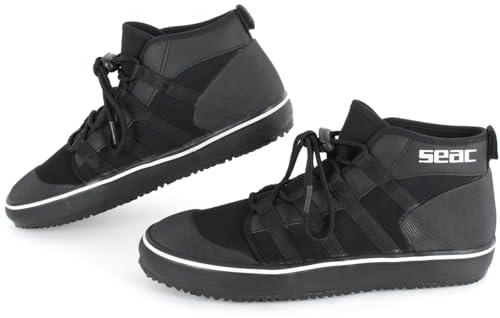 Seac Rock Boots HD, Tauchfüßlinge mit kräftiger Sohle für Trockentauchanzüge, 3 mm