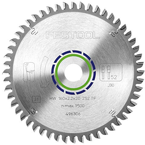 Festool Kreissägeblatt HW 160x2,2x20 TF52