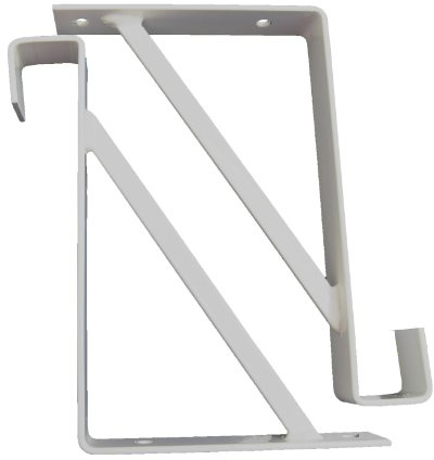 1 Paar Halter für Wandbefestigung von Waschmaschinensockel 105mm