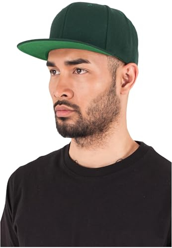 Flexfit Classic Casquette Unisexe pour Homme et Femme, Taille Unique + Taille Enfant, Mixte, Mütze Classic Snapback, Épicéa