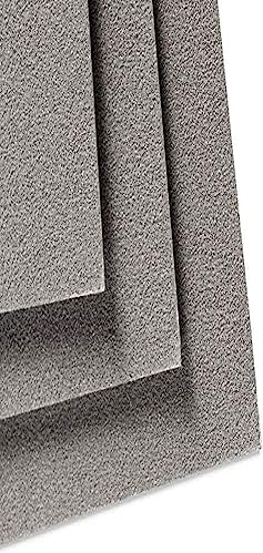 Clairefontaine 96019C Confezione Carta Pastelmat - 5 Fogli di carta Speciale per Pastelli secchi - 50x70 cm 360g - Grigio Scuro
