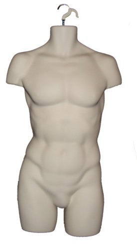 The Shopfitting Shop Schaufensterpuppe zum Aufhängen, für Erwachsene, hautfarben