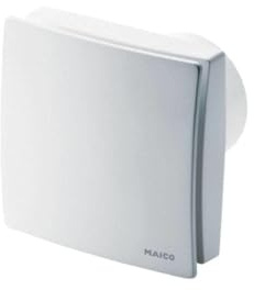 Maico - Original ECA 150 ipro H, 0084.0089 - Feuchtesteuerung, zweistufiger Kleinraumventilator, für Küche, Waschküche, Saunavorraum, Toilettenanlagen, Aufenthaltsraum