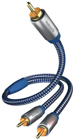 In-akustik Premium II - Cable de audio y subwoofer (2 m)