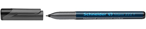 Schneider skrivdon universalpenna permanent Maxx 222 F, 0,7 mm, svart