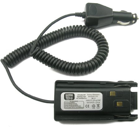 BTECH BL-8 12V DC Eliminator with Cigarette Adaptor for BaoFeng and BTECH UV-82 Series Radios, Compatible with GMRS-V2, MURS-V1, UV-82HP, UV-82C