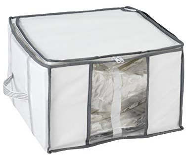 WENKO Vakuum Soft Box S, polypropylen, 40 x 42 x 25 cm, vit