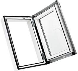 AFG 66x98 Dachausstieg PVC Skylight Premium für Warmdach mit Eindeckrahmen Dachausstiegsfenster Ausstieg Dachluke