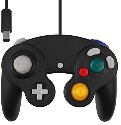 WII/GC GAMECUBE CONTROLLER NERO BULK