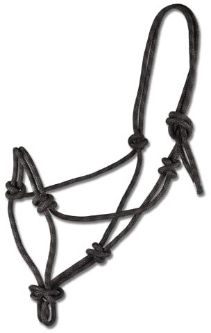 WALDHAUSEN Knotenhalfter, PON, schwarz