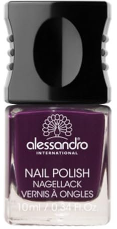 alessandro Nagellack 45 Dark Violet, 10 ml