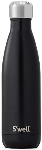 S’well Stainless Steel 17oz Water Bottle, London Chimney Design, Triple-Layer Vacuum Insulation Keeps Drinks Cold for 36 Hours and Hot for 18, BPA Free