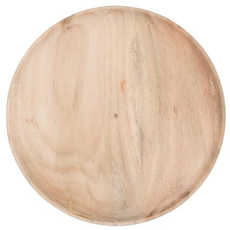 IB Laursen - Teller, Kuchenteller, Frühstücksteller, Tablett - Akazienholz - Ø: 20 cm