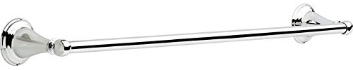 Delta Towel Rack | 24 Inch Polished Chrome Towel Bar for Bathroom, Kitchen | Windemere Accessories