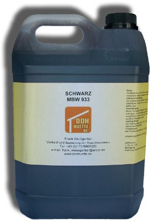 DonHütte Beize Holzbeize schwarz 5000 ml (Grundpreis € 13,00/ l)