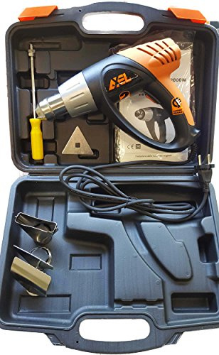 Pistolet thermique Décapeur thermique 2000 W 300/560gradi douilles assorties et grattoir