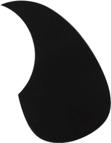 Golden Gate F-4001 Gitarre Pickguard schwarz