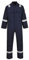 Portwest BIZ5 Men's Flame Resistant Reflective Overalls Bizweld Iona FR Coverall Navy, Large
