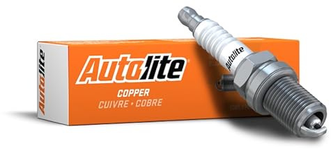 Autolite 3924 Copper Resistor Automotive Replacement Spark Plugs (4 Pack)
