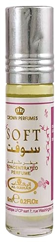 Pack de 6 Parfums Huile Parfumée Douce SOFT Al Rehab 6 ml Sans Alcool – Musc Parfum Oriental pour Femme et Homme