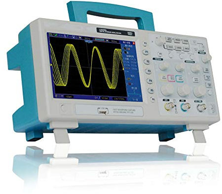 Gowe Digital Oscilloscope Oscilloscope numérique, 200 MHz 2 canaux 1 GS/S 17,8 cm TFT
