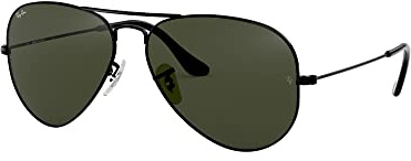 Ray-Ban Unisex RB3025 Pilotenbrille, 58 mm, Kristallgrün, 58 mm