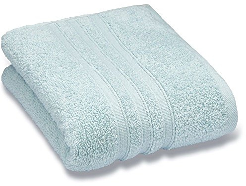 Catherine Lansfield Zero Twist Cotton 90x140cm Bath Sheet Duck egg Blue